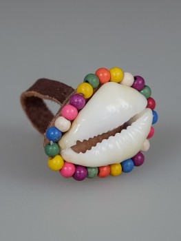 Cowrie Shell Ring Multi-Color