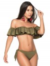 Bikini Off-Shoulder Kaki Groen van Phax Chilla