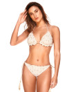 Eyelet Triangle Bikini Coralia