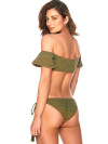 Off-Shoulder Bikini Pacific Kaki