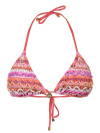 Bikini Crochet Piedras Fuchsia
