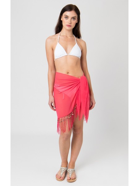 San Remo Mini Sarong Koraal van Pia Rossini