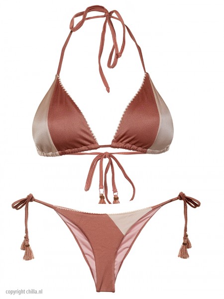 Bikini Triangle Old Pink/Ivory