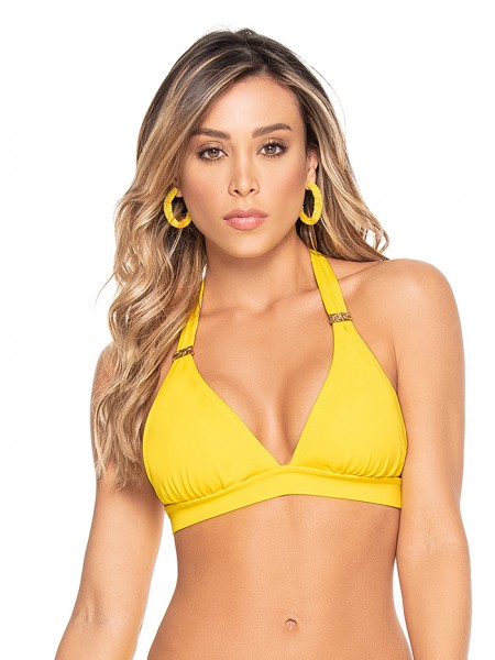 Halter Top Color-Mix Yellow