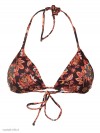 String Bikini Black Flower van Mystical Swimwear Chilla