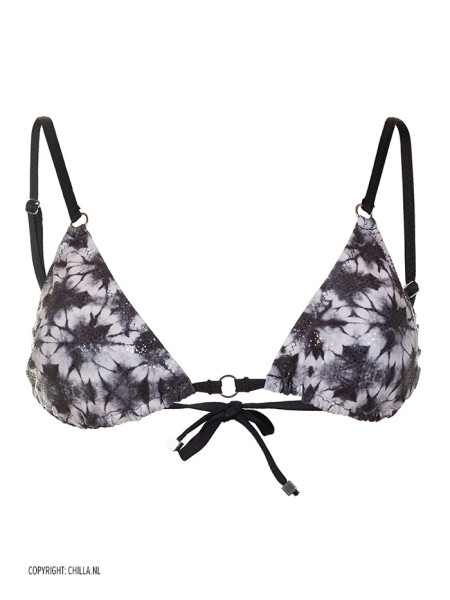 Bikini Tri Flower Shiny van Swim Days