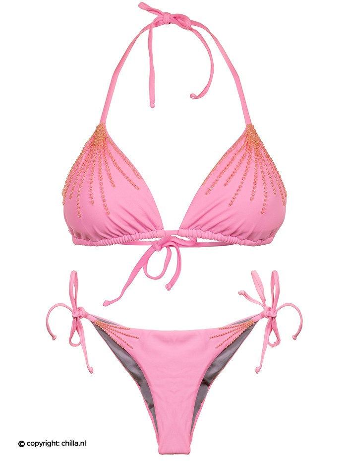 Bikini Triangle Bubblegum van Mystical Swimwear Chilla