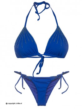 Bikini Triangle Cobalt Blue