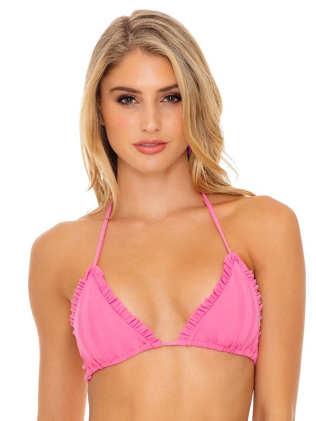 Triangle Top Bachelorette Pink by Luli Fama