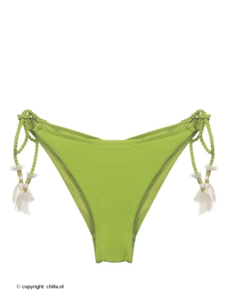 Triangle Bikini Macrame Pistache van Milonga