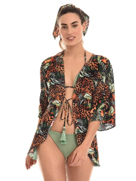 Kimono Animal Print by Mystical Swimwear