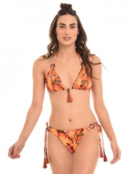 Bikini Terracotta Leaves van Mystical Swimwear Chilla