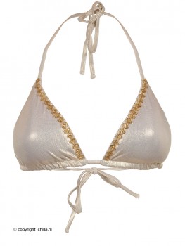 Bikini Triangle Golden Shine van Mystical Swimwear Chilla