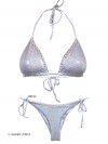 Bikini Triangle Iridescent Silver van Mystical Swimwear Chilla