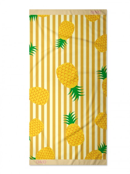 Cabana Beach Towel Pineapple