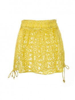 Zahira Miniskirt Yellow
