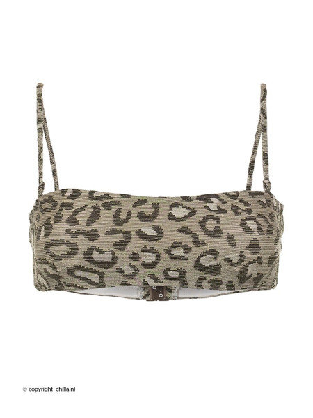 Amity Bandeau Bikini Panter van Vitamins by Vacanze Italiane