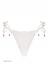 Semi-String Bikini White Texture van Mystical Swimwear Chilla