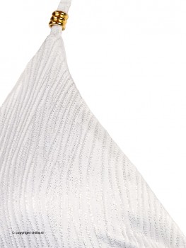 Semi-String Bikini White Texture van Mystical Swimwear Chilla