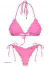 Bikini Triangle Adore Pink van Luli Fama Chilla