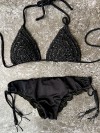 Bikini Luxury Black Beaded van Specials Chilla