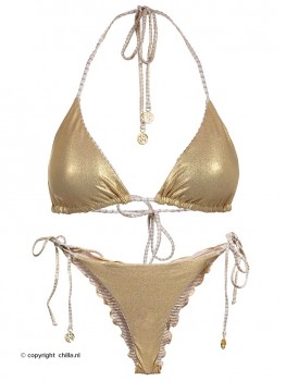 Bikini Triangle Golden Luli van Luli Fama Chilla