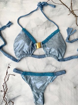 Bikini Lille Azul Claro van Perla Santa Chilla