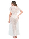 Kimono White Mesh