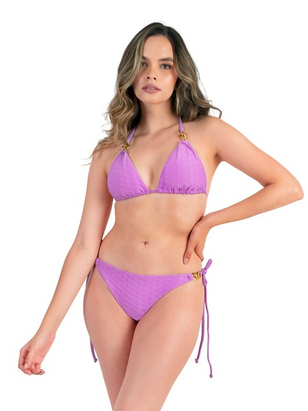 Thong Bikini Lilac Texture by Mystical Swimwear