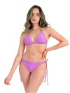 Thong Bikini Lilac Texture