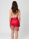San Remo Mini Sarong Red