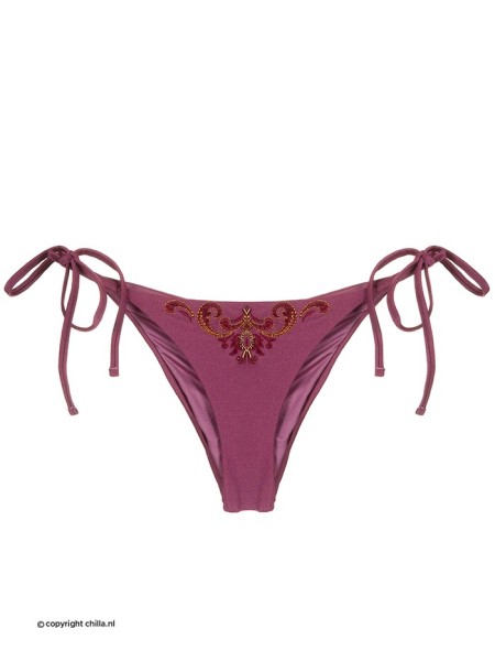 Bikini Triangle Grape Embroidery by Mystical Swimwear