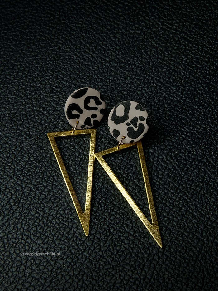 Leopard Oorbellen van Aurora Creation Leopard Oorbellen van Aurora Creation