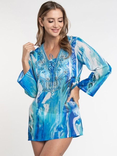 Mauritius Tuniek Blauw van Pia Rossini