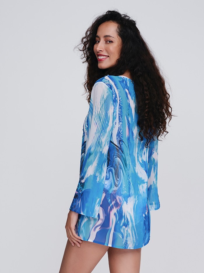 Mauritius Tuniek Blauw van Pia Rossini Mauritius Tuniek Blauw van Pia Rossini