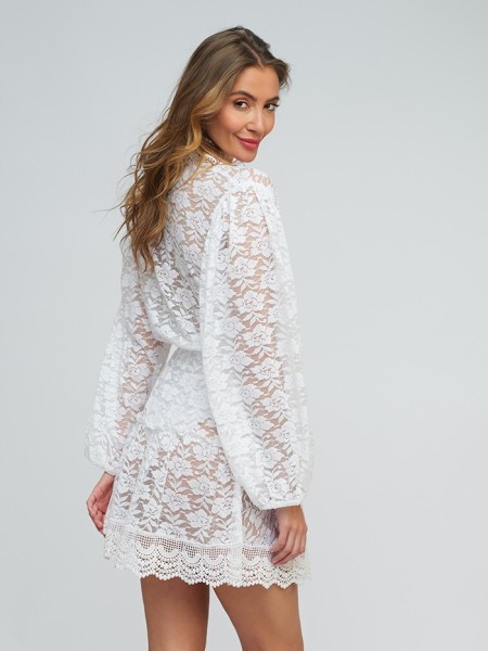 Ola Caftan White by Pia Rossini
