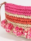 Tilda Clutch Naturel/Roze van Pia Rossini Chilla