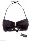V-Bandeau Top Black