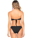 Bikini V-Bandeau en Intermediate Zwart