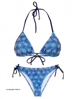 Triangle Bikini Azucena Blue