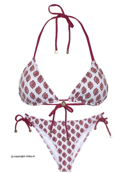 Triangle Bikini Filomena Burgundy by Swim Days