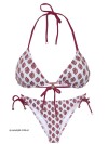 Triangle Bikini Filomena Burgundy van Swim Days Chilla