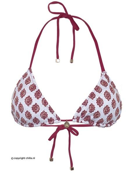 Triangle Bikini Filomena Burgundy by Swim Days