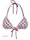Triangle Bikini Filomena Burgundy