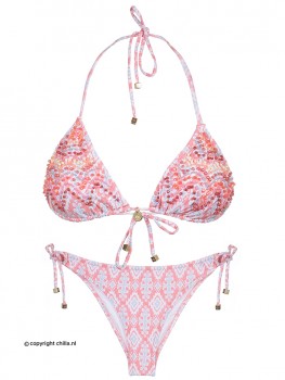 Triangle Bikini Valeria Pink van Swim Days Chilla