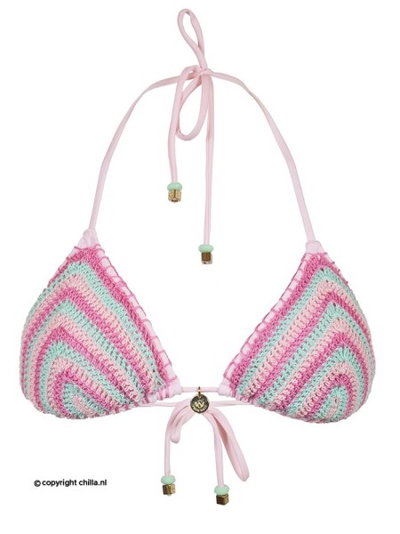 Bikini Crochet Arcoiris Roze van Swim Days