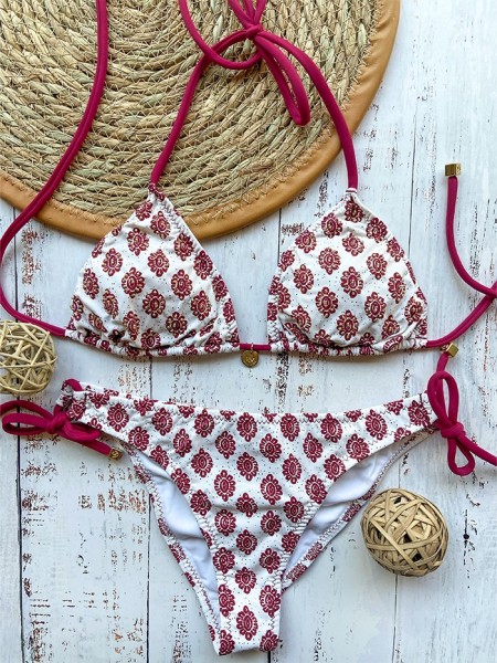 Triangle Bikini Filomena Burgundy by Swim Days