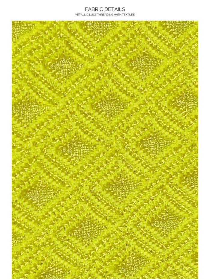 Triangle Top Brilla Yellow van Luli Fama