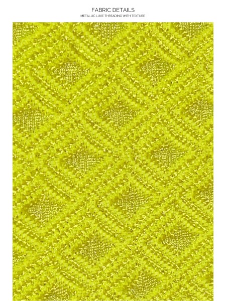 Triangle Top Brilla Yellow van Luli Fama