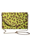 Pochette Diva Leopard Lime van Iconique Chilla